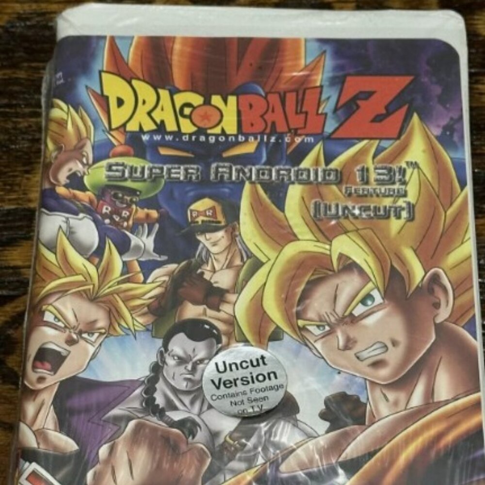 Dragon Ball Z Fans! SEALED VHS Tapes - 2000-2003 (8 VHS Tapes) - SOLD AS A SET!